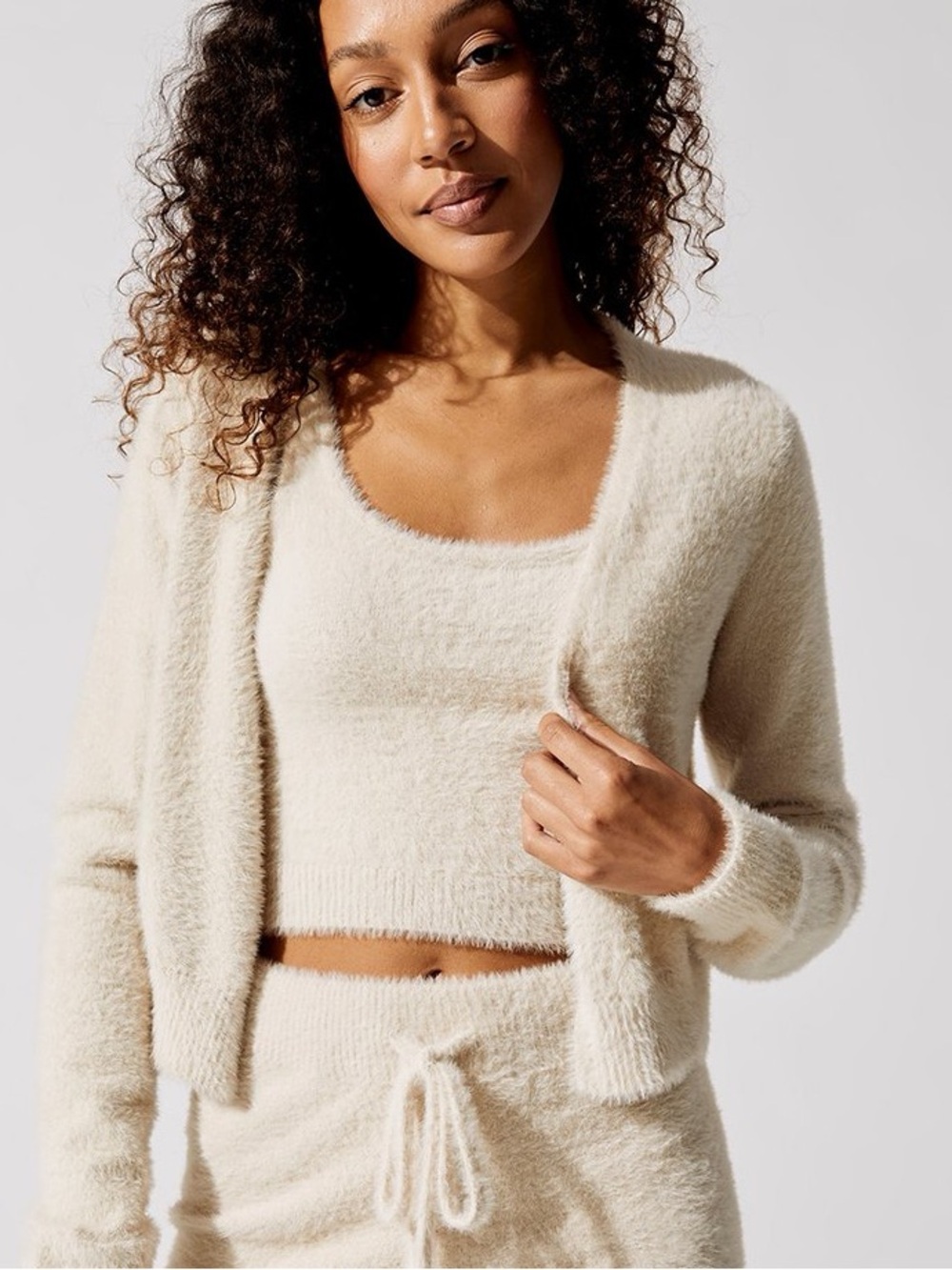 Carbon38 Eyelash Cropped Cardigan NWOT